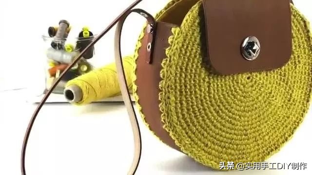 各种圆包包的钩织教程,多种漂亮包包的钩织图解