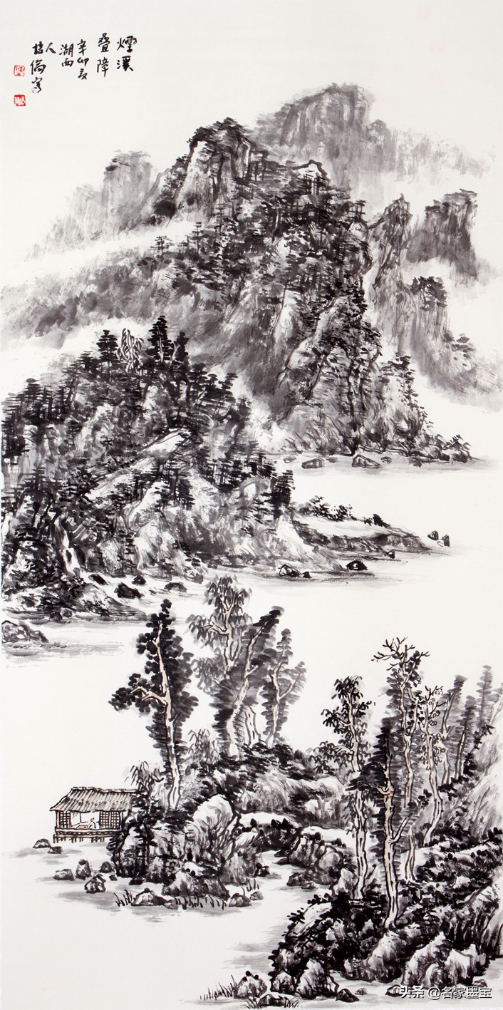 著名画家陈培伦的山水情怀