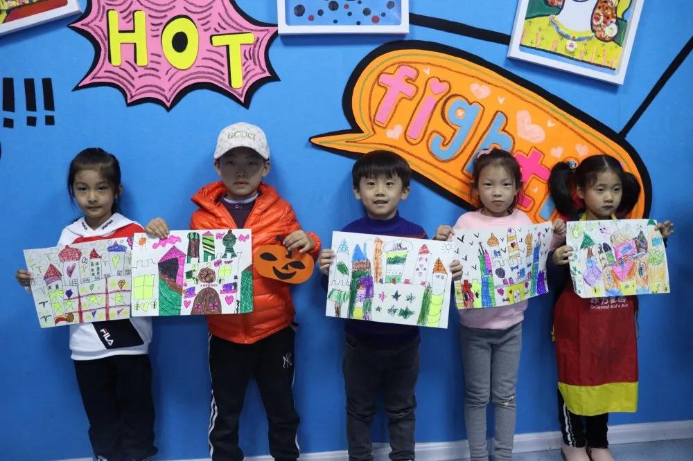 东方童画美术培训学校周村店,东方童画少儿美术淄博印象汇店