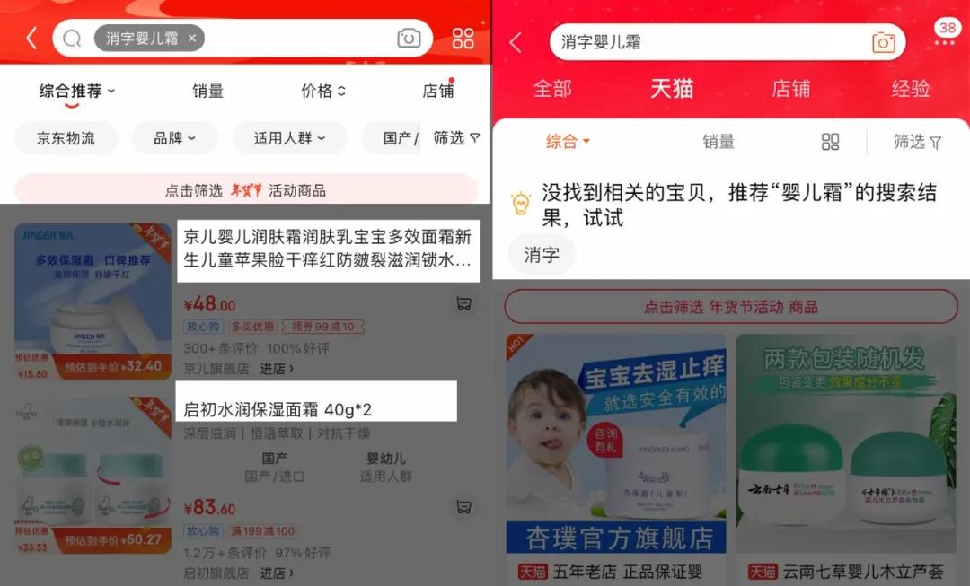 “大头娃娃”事件调查：问题产品仍在电商售卖“妆字号”婴儿霜也不保险