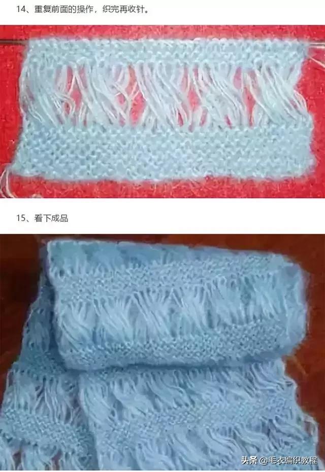 波浪卷围巾,简单又小众的围巾系法