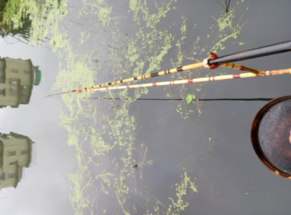 自制竹子鱼竿教程钓鲫鱼,自制鱼竿钓小鱼方法与技巧