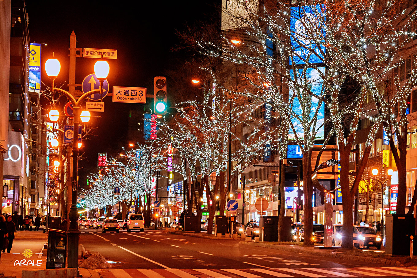 圣诞节的过法,北海道小樽圣诞