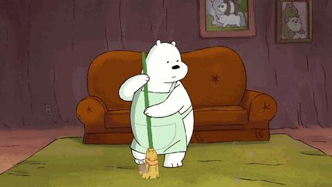 家里扫地有毛絮怎么清洁,天天扫地