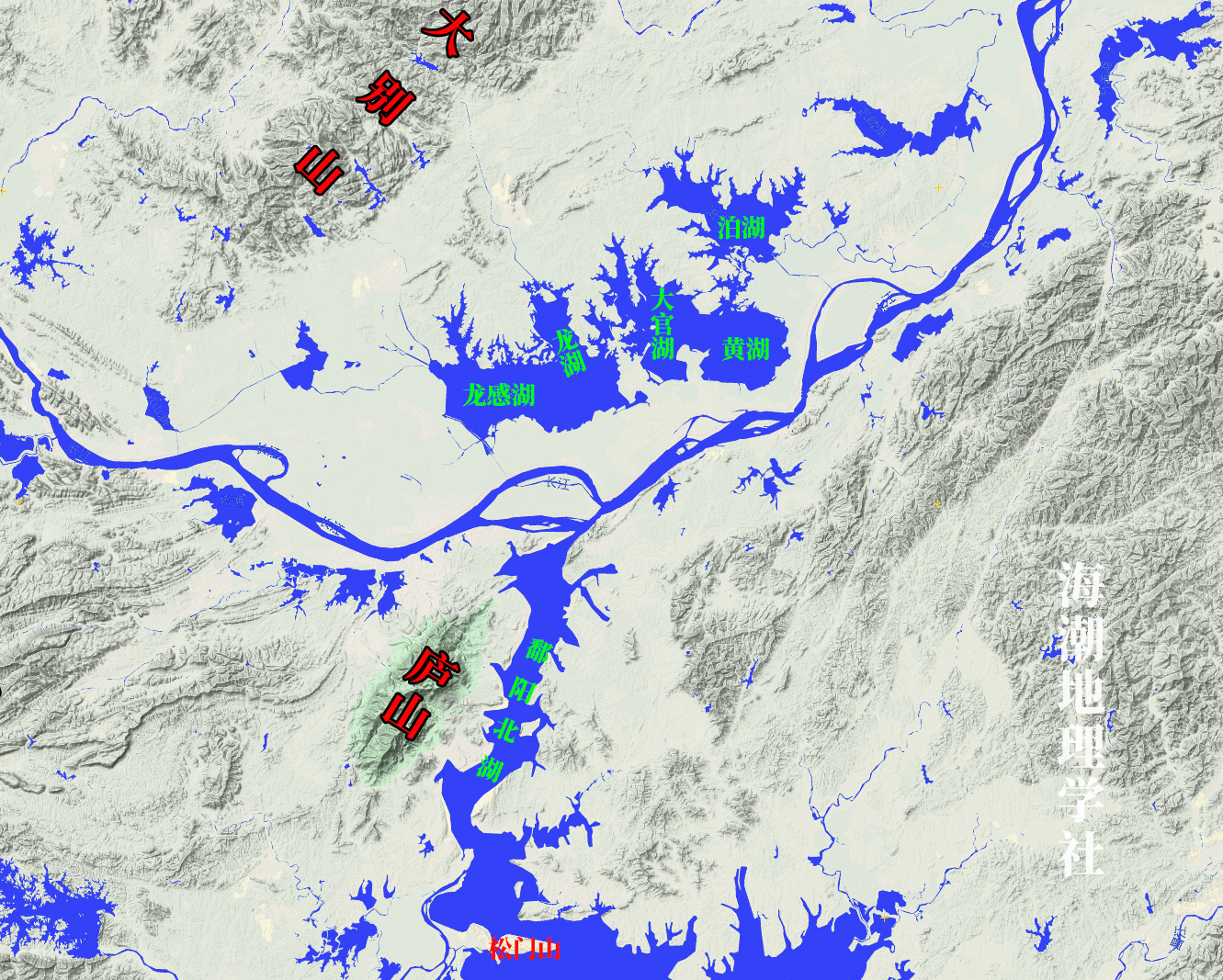 鄱阳湖吴城都昌,沉海昏