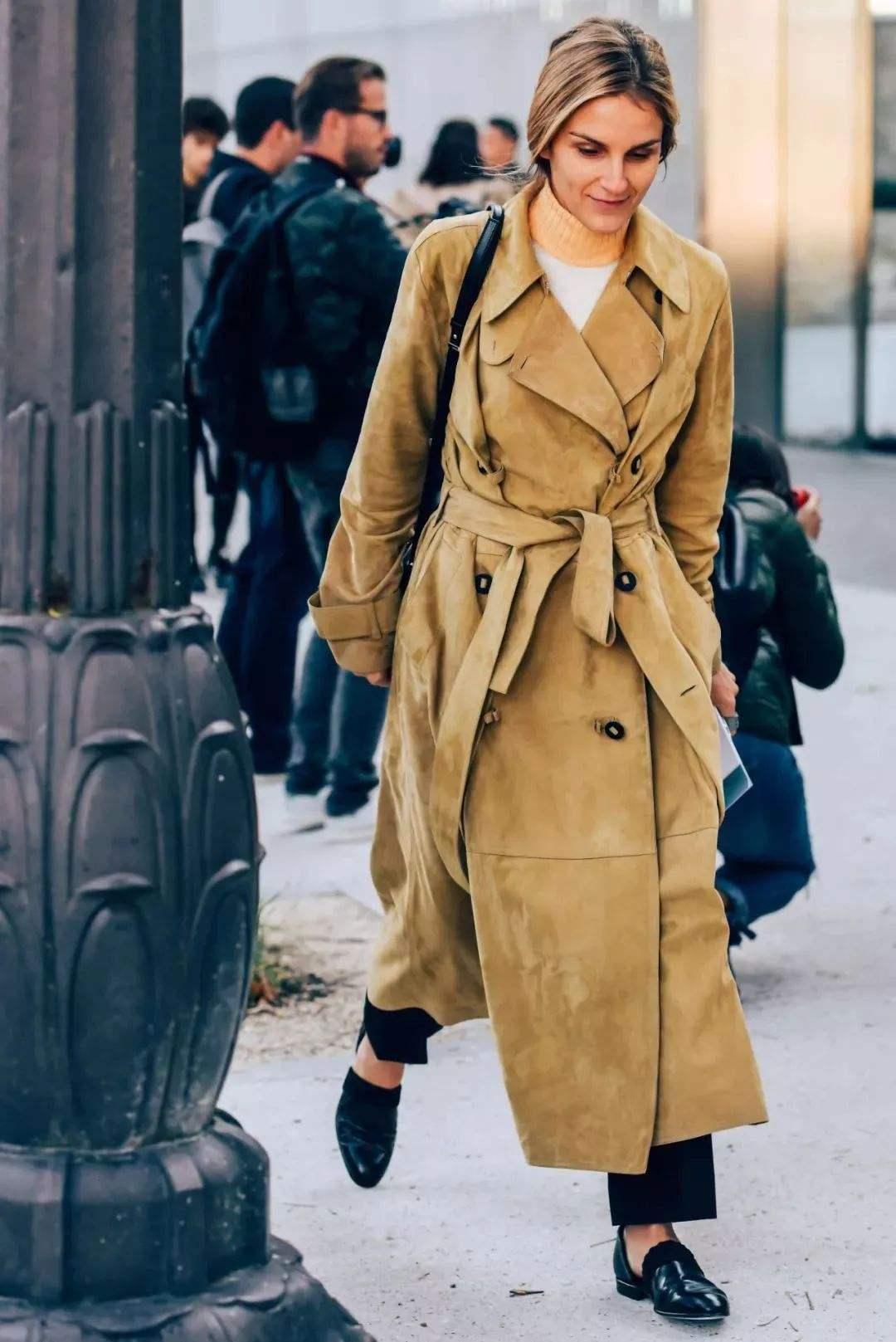 大衣穿搭女冬选择,女人要风度不要温度