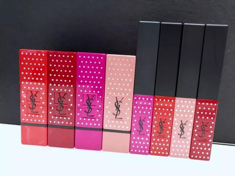 ysl唇釉19号试色效果图,ysl新品唇釉202