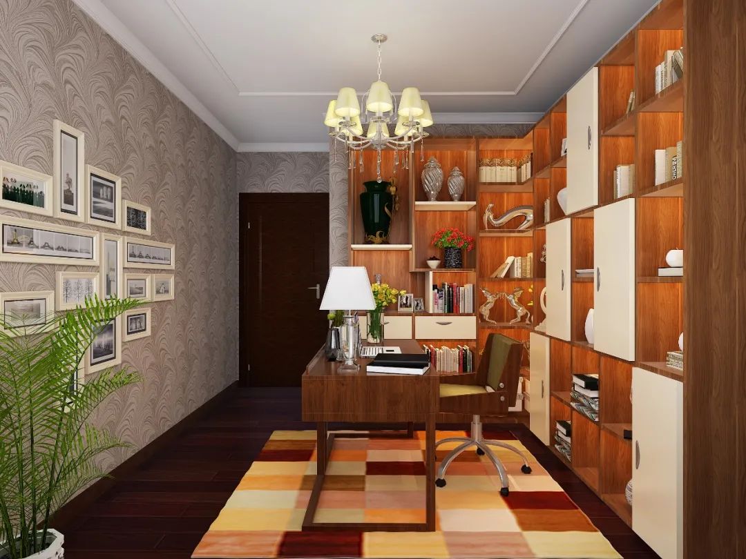 十大中式最美书房,绝美书桌透明