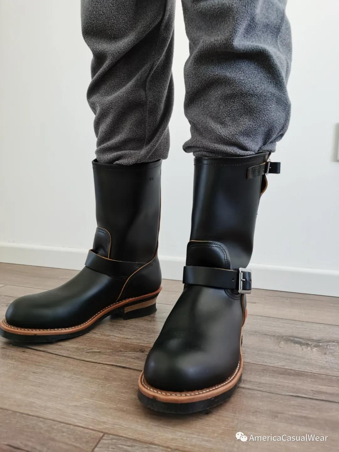 RedWing红翼9268茶芯工程师靴初体验