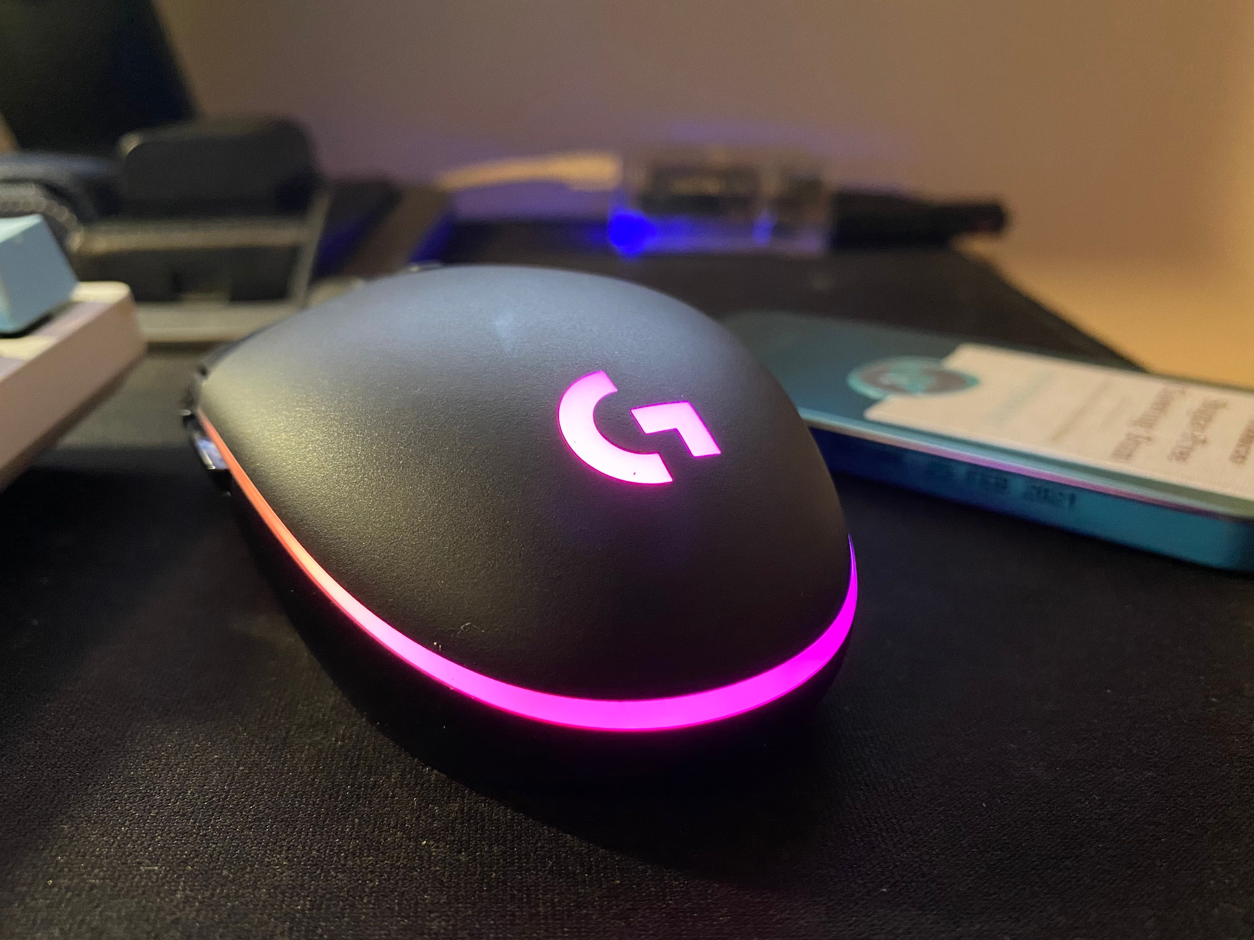 百元罗技静音无线鼠标推荐,百元游戏鼠标光效