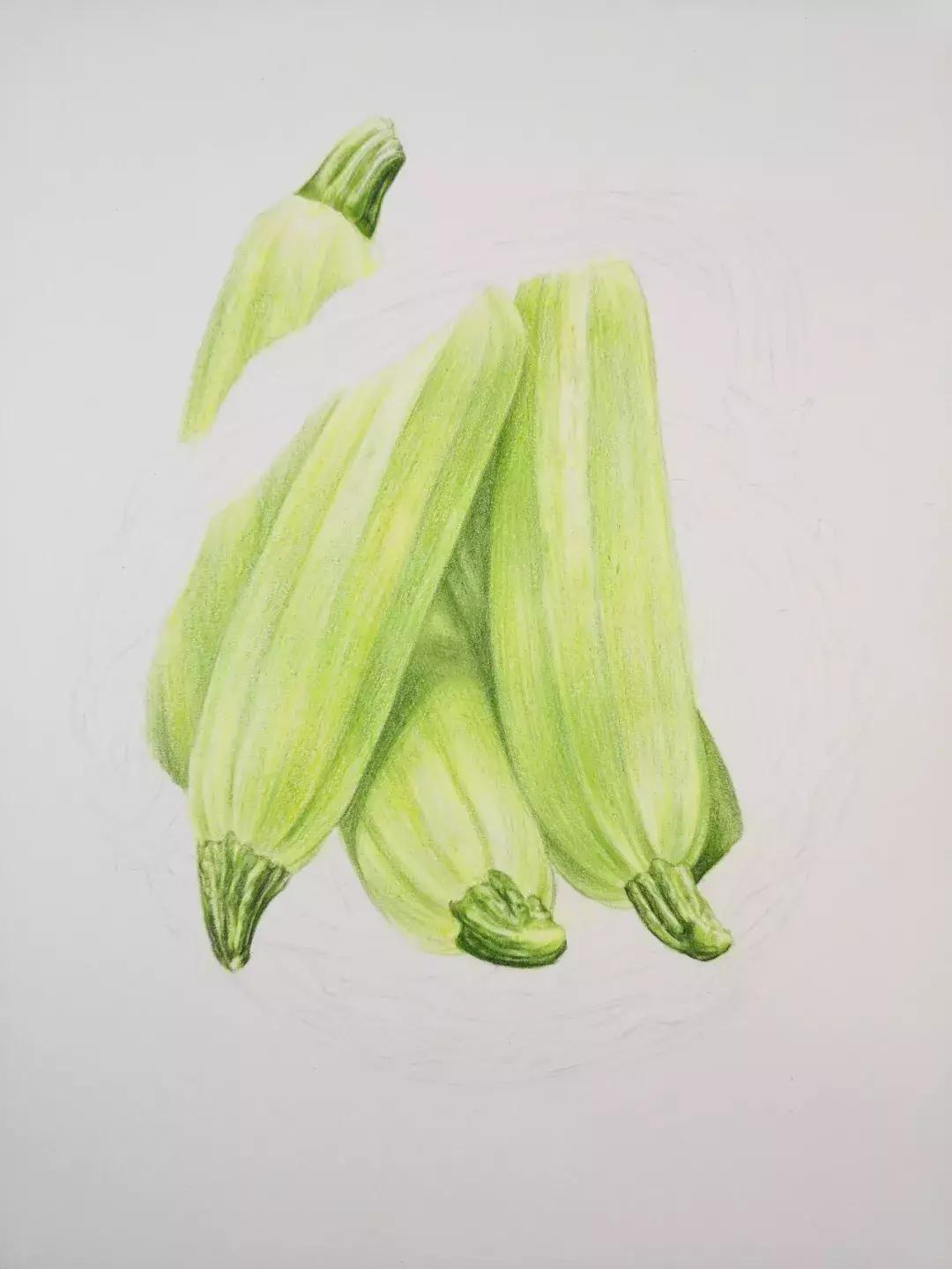 彩铅入门教学叠色,立体彩铅入门基础