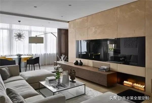 2023年法式电视柜最新款,2022年最流行的轻奢电视柜