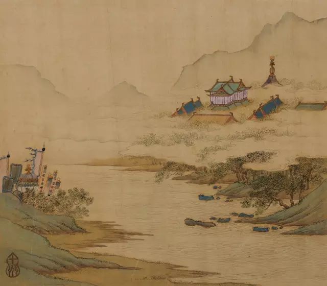 仇英书画作品欣赏,仇英书法欣赏真迹