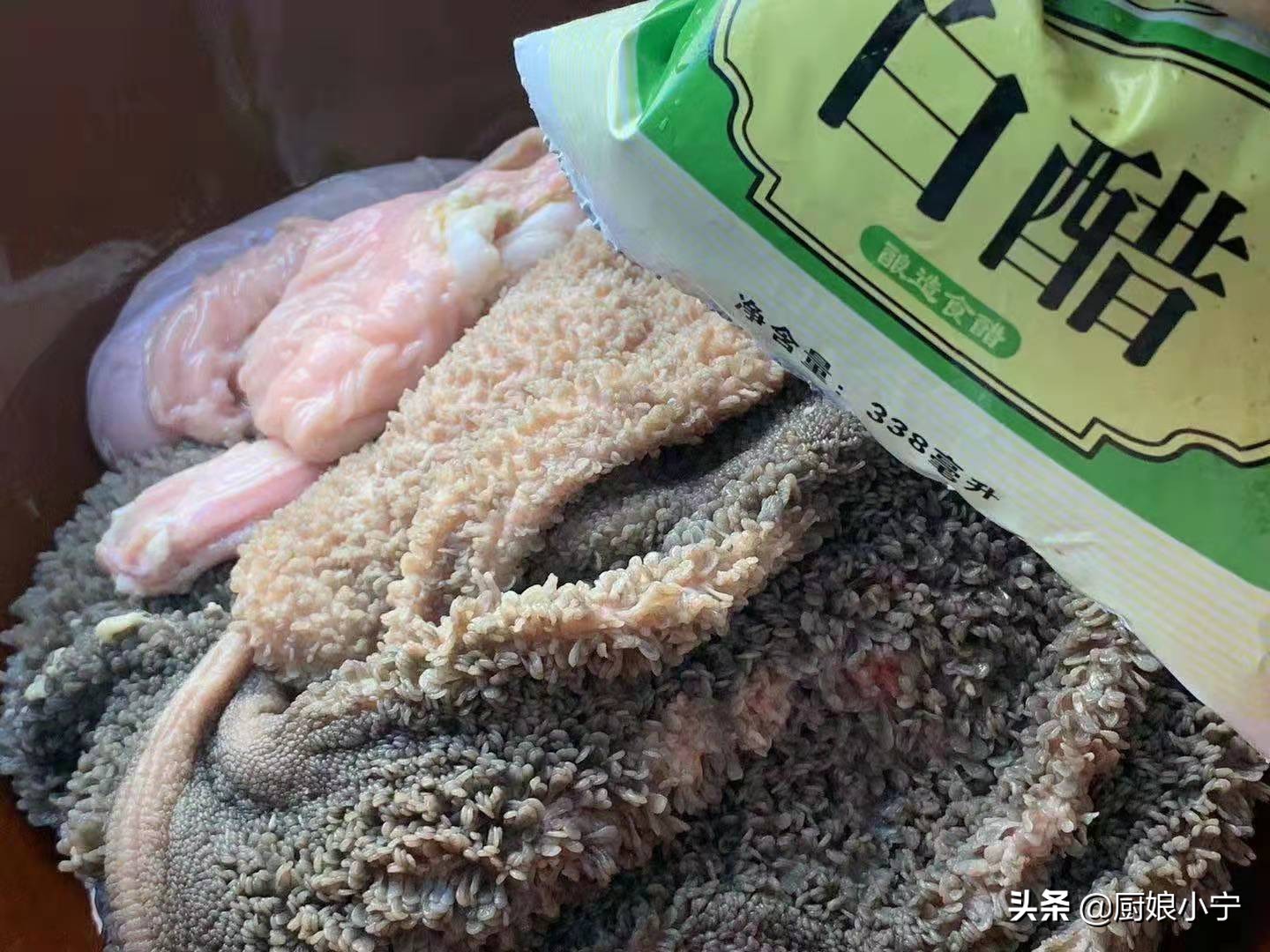 大厨做凉拌毛肚的教程,毛肚的做法怎么清洗才能涮火锅