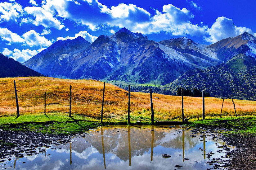 走在通往天堂的路上,走在离天堂很近的地方