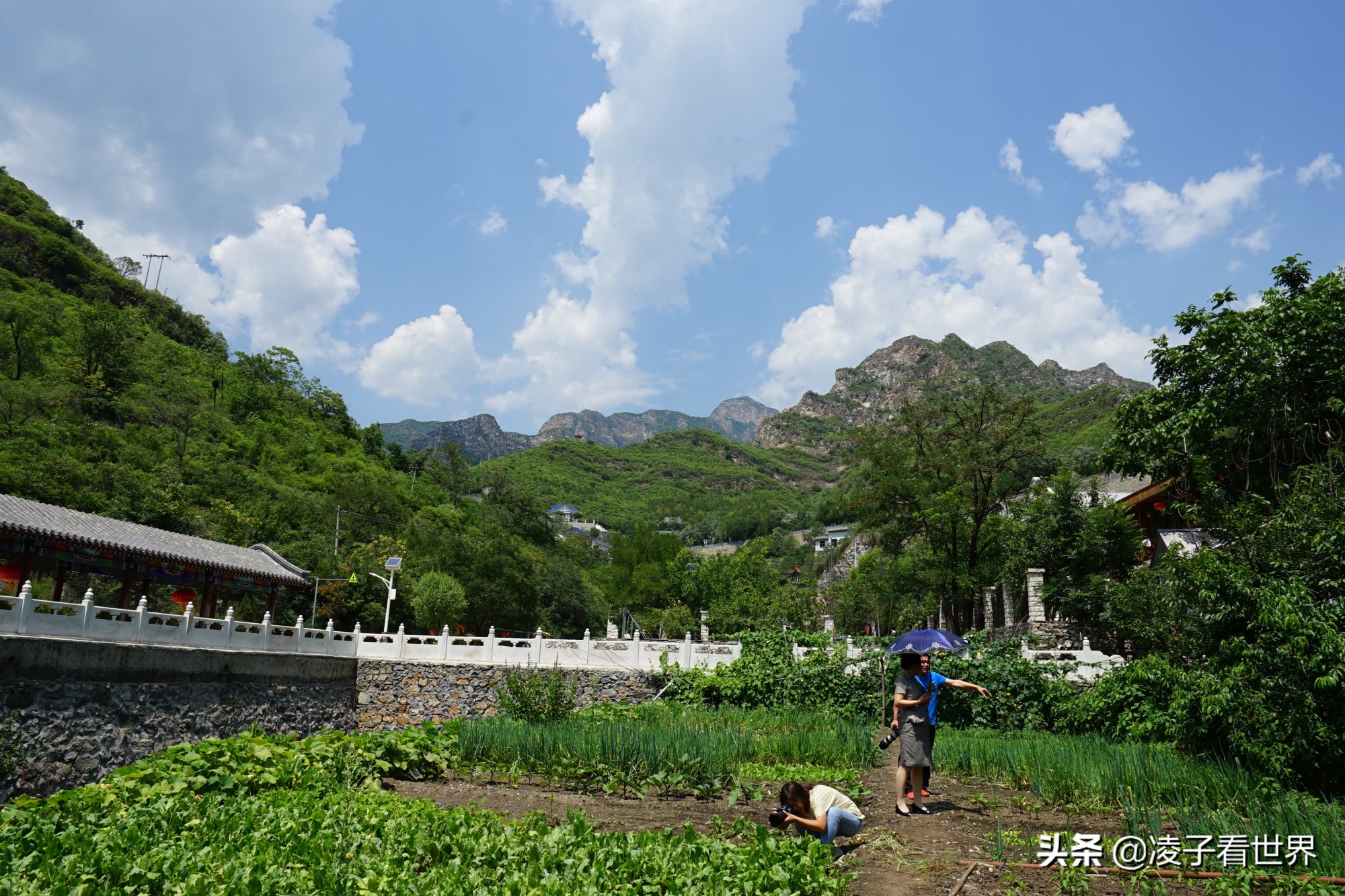 逃离北京40度高温,房山享受22度清凉,看银狐,逛古街吃铁锅炖