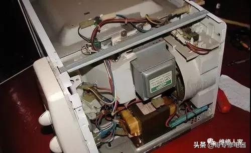 美的微波炉不能加热的故障检修,微波炉不能启动检修方法