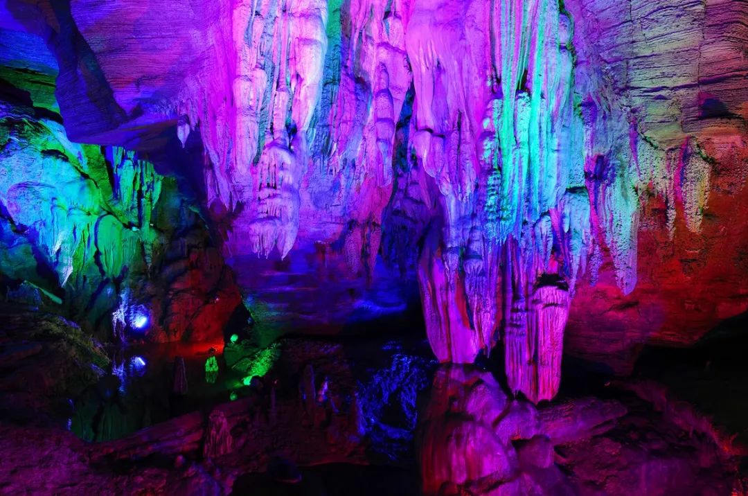 天河潭灯光秀,天河潭灯光艺术展