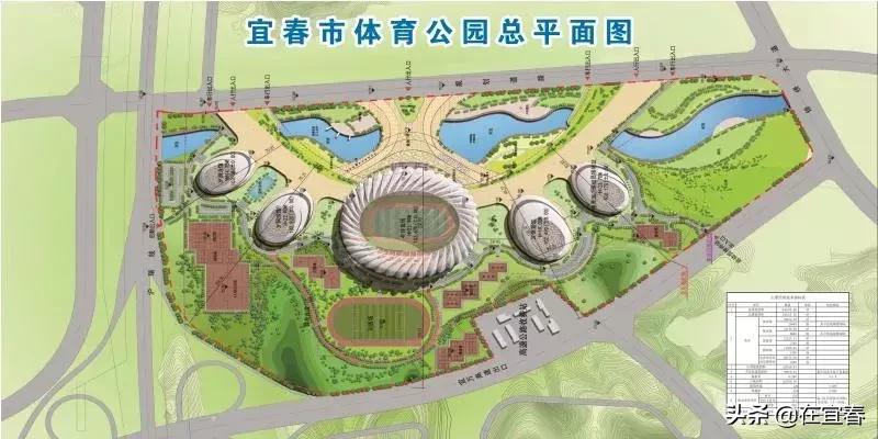 宜春体育中心建成时间,宜春投2亿建公园
