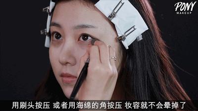 单眼皮肿眼泡抽脂对比图,内双肿眼泡消肿眼妆