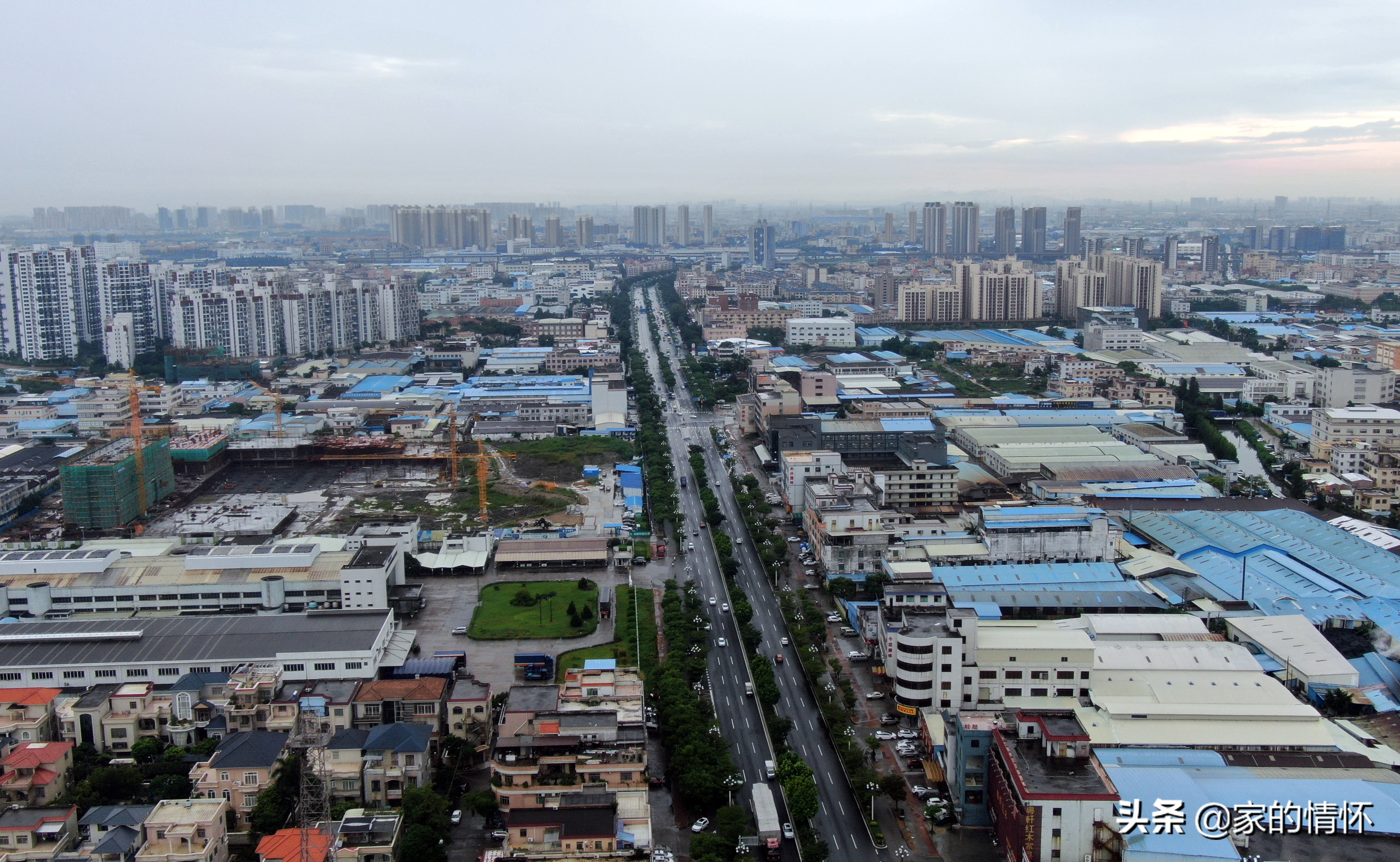 广东省中山市黄圃镇航拍图,中山黄圃镇有什么工业区