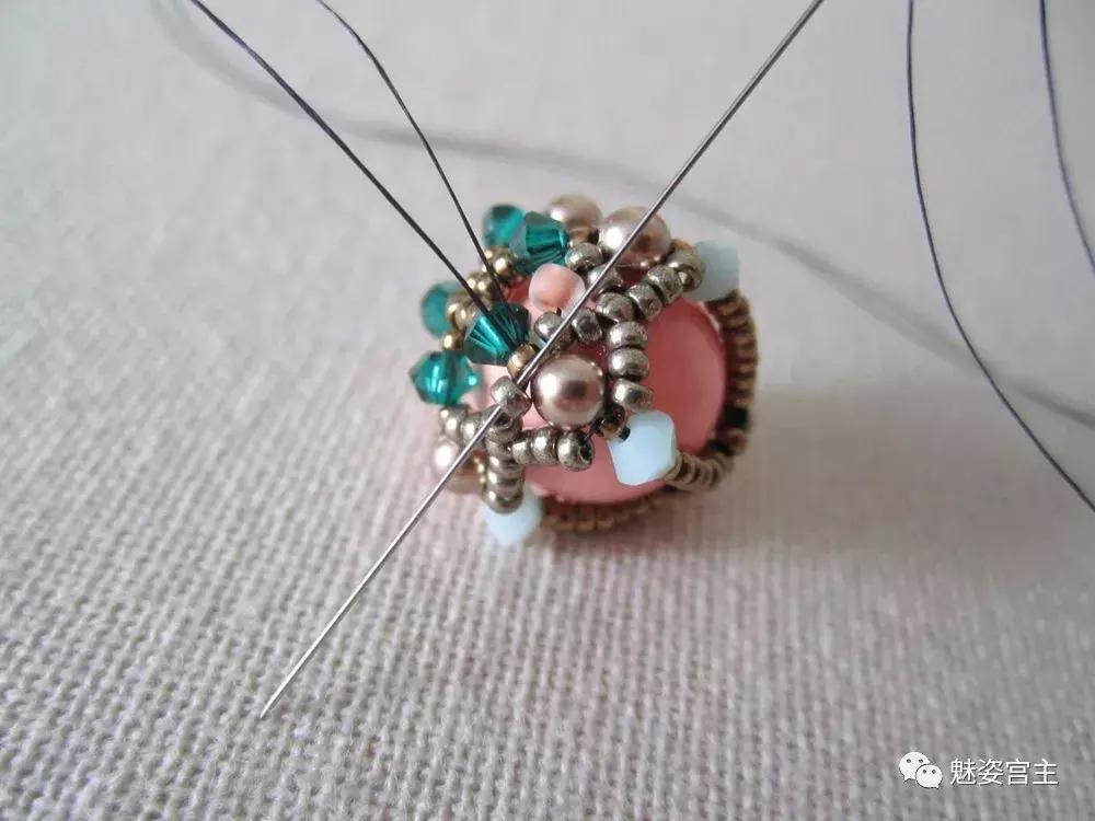 嘉德罗斯耳环怎么做教程,送你一副耳环