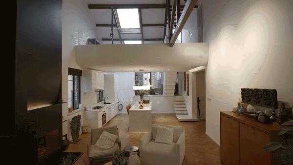 外国夫妻住老洋房,跨国夫妻住200平