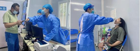 宝鸡高新医院：11位国庆宝宝扎推宝高医，坚守第一线