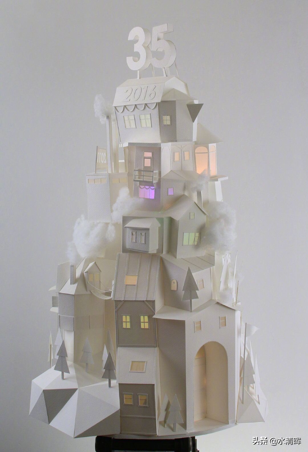 用纸杯做的可以动的动漫,纸杯创意动漫