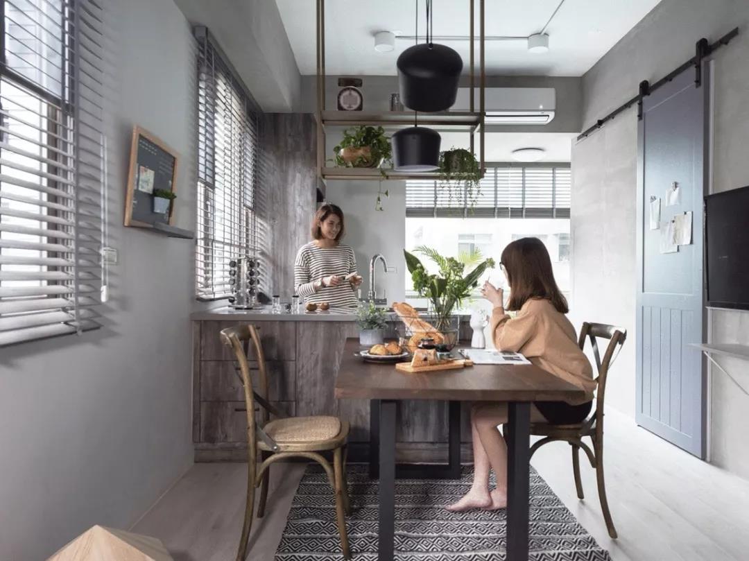 小户型开放式厨房怎么避免油烟,厨房餐厅一体半开放式厨房防油烟