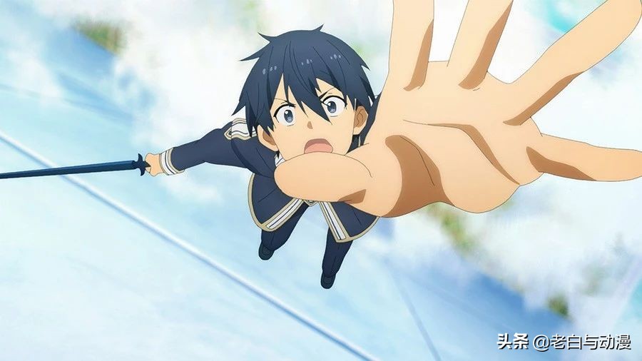 刀剑神域3第17集先行：桐人和爱丽丝一起爬塔，两人行为很亲密