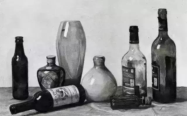 静物结构素描讲解,静物结构素描复杂