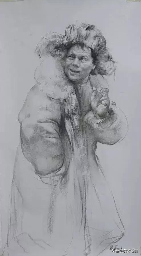 大师的素描线条,大师的素描几何体