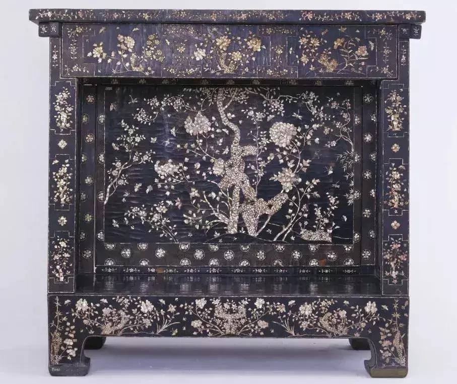 90年代镶嵌螺钿工艺,螺钿镶嵌玉盘