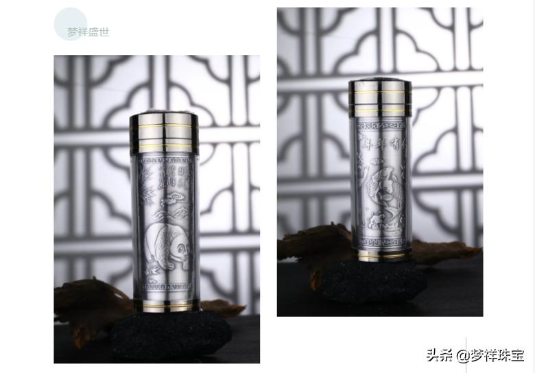 梦祥盛世银酒壶,梦祥银珐琅茶具套装