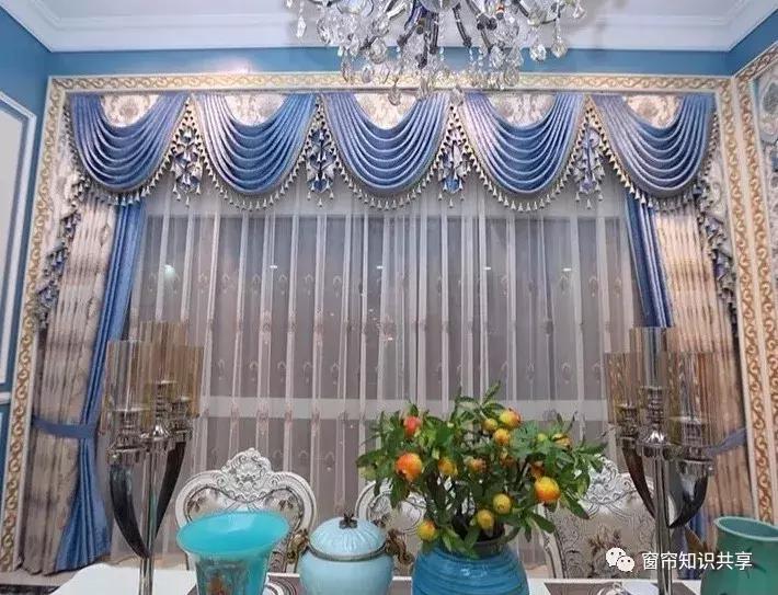 30厘米水波帘头,最漂亮的水波帘头