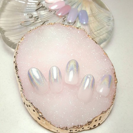 新娘指甲油推荐,春天裸色指甲油适合清新的你