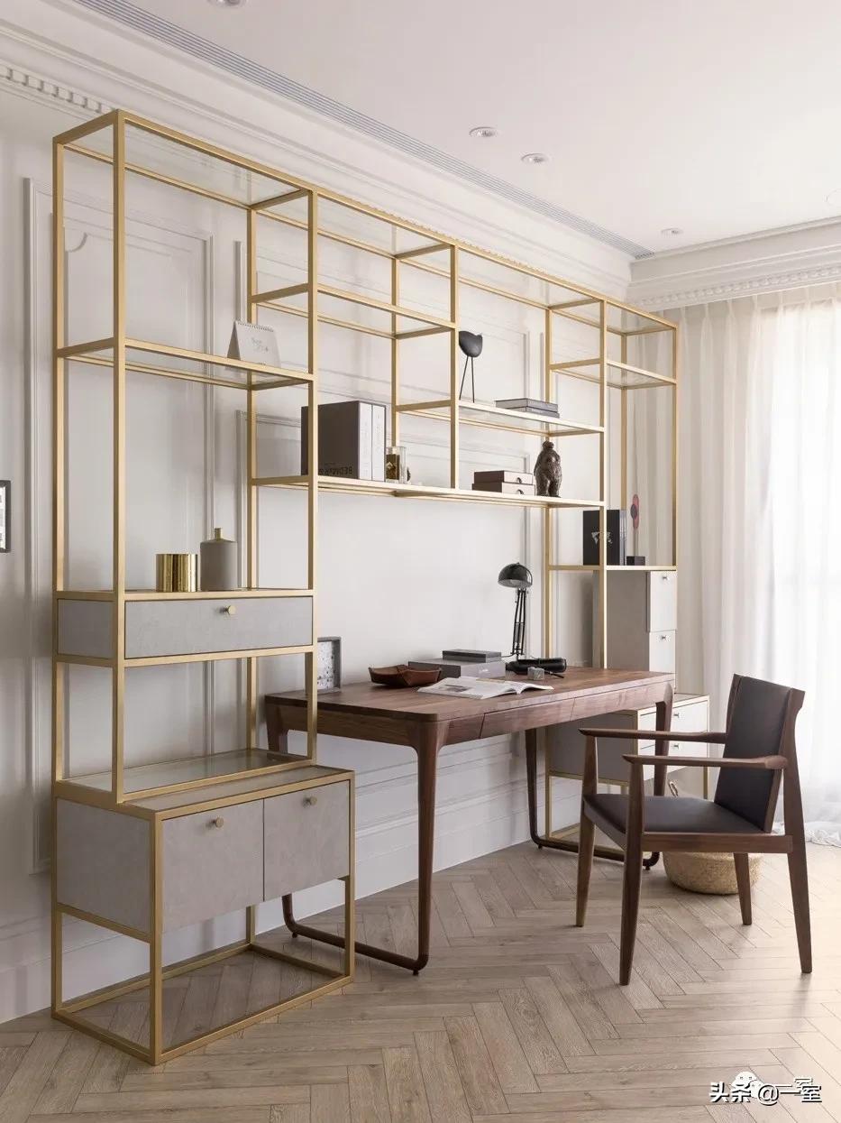 餐厅书房一体设计,书房客房一体设计