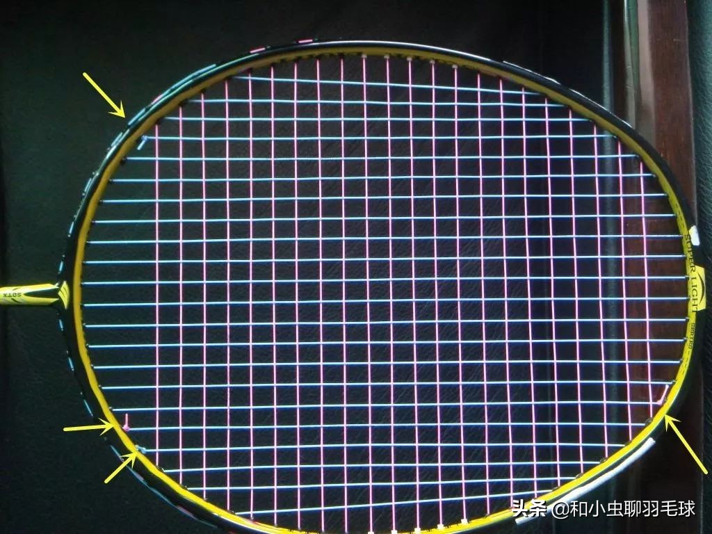 羽毛球拍拉线哪种方法好,羽毛球拍哪种拉线方式是正确的