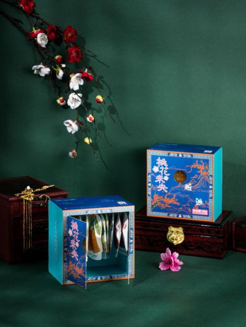 让茶“桃花未央”亮相IDO漫展拟汉服形态茶包展现中国茶包风貌