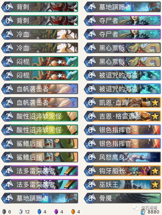 炉石卡组T0卡组,炉石ts1