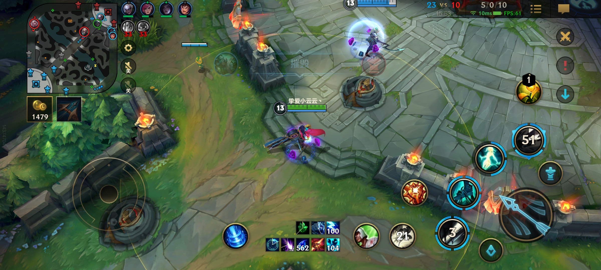 英雄联盟手游赛娜最新出装和符文,英雄联盟手游赛娜教学打法意识