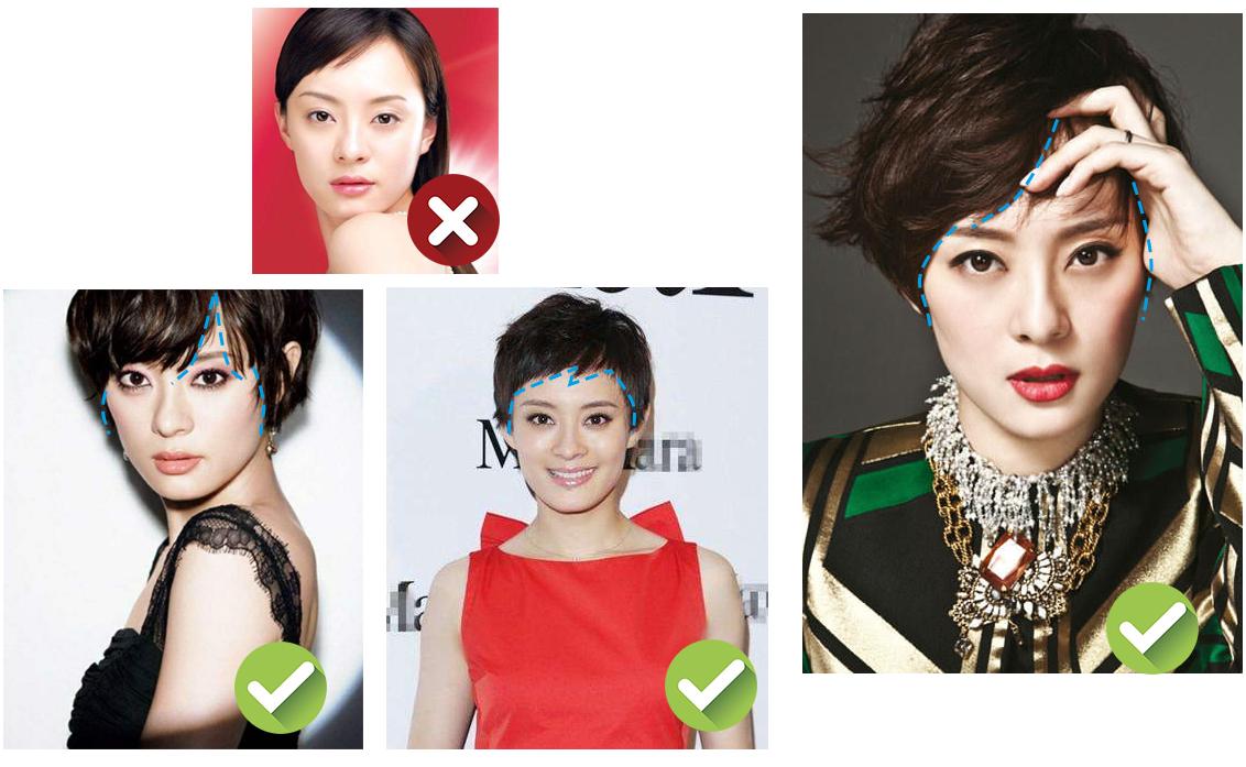 方脸明星干练发型孙俪,孙俪脸型适合什么发型