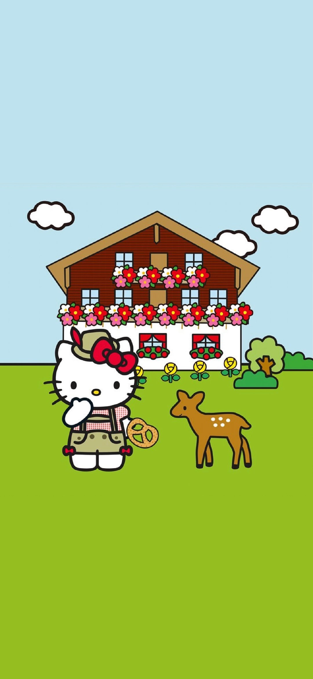 可爱壁纸hellokitty猫,hellokitty猫壁纸全屏
