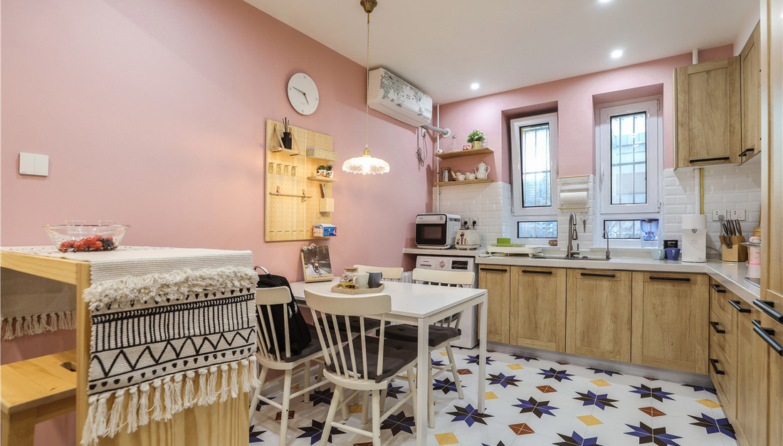 小户型开放式厨房怎么避免油烟,厨房餐厅一体半开放式厨房防油烟