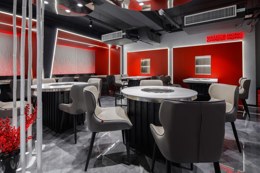 串串香空间设计,餐饮空间设计火锅店案例