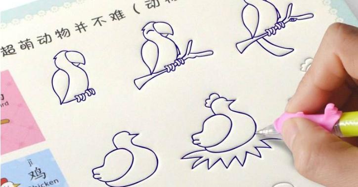 小学生神笔马良绘画作品一等奖,儿童智能绘画神笔马良