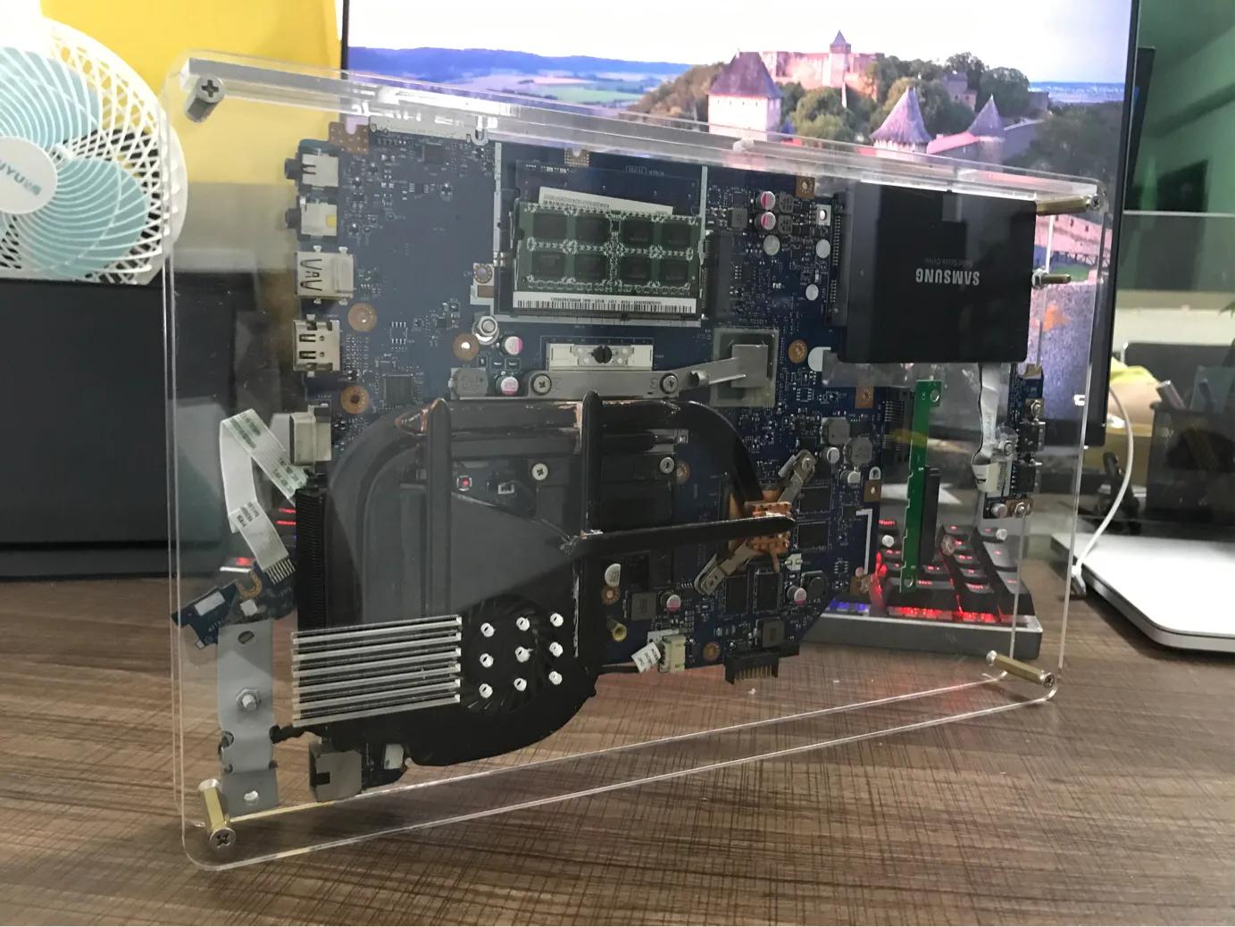 废旧笔记本改造台式电脑,废旧笔记本电脑改成平板电脑