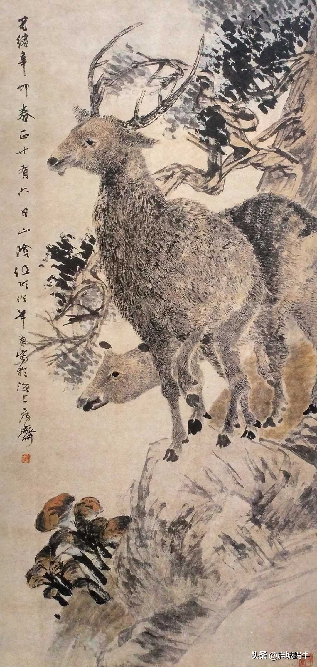 他以笔墨捕捉迎风腾飞的鸟雀、轻灵鲜活的花蕾