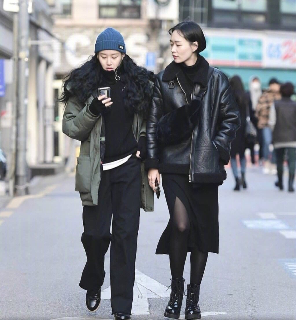 今年韩国女生流行穿搭,讲真的穿搭